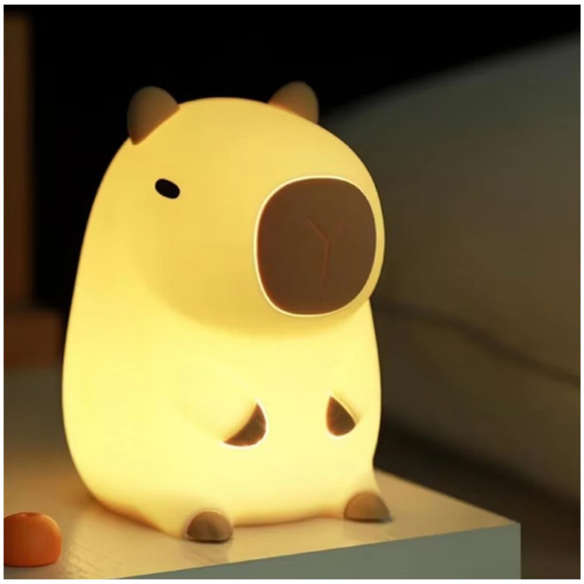 Lampara Capibara Nocturno LED