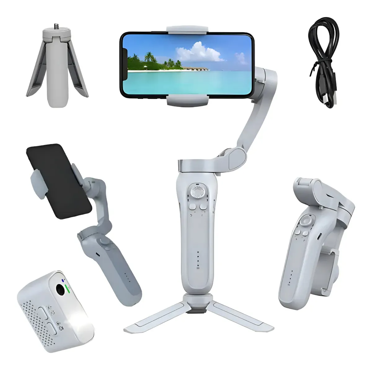 Gimbal 3 Ejes Seguimiento Facial