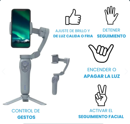 Gimbal 3 Ejes Seguimiento Facial